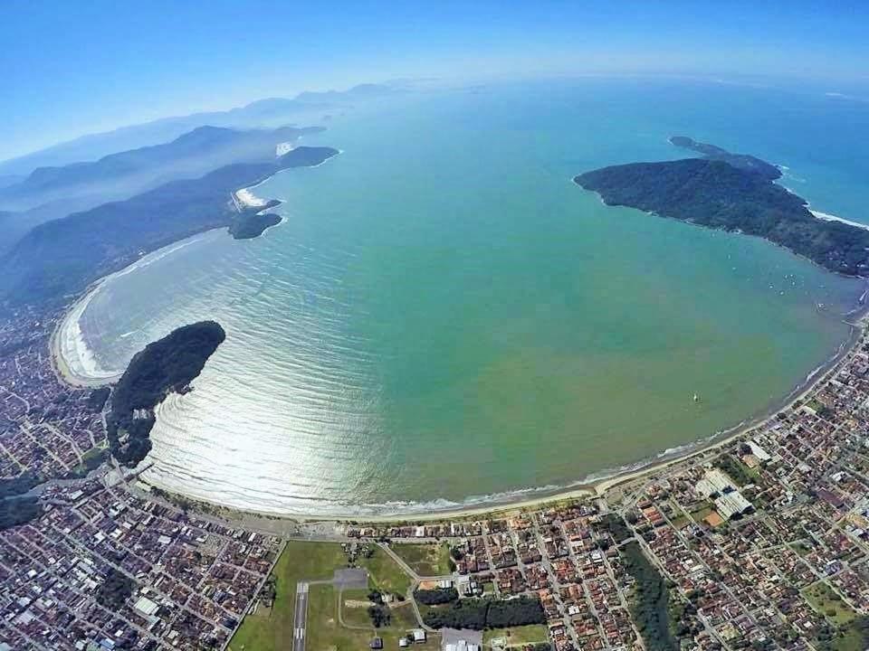 Apartamento Praia Centro Ubatuba Esterno foto